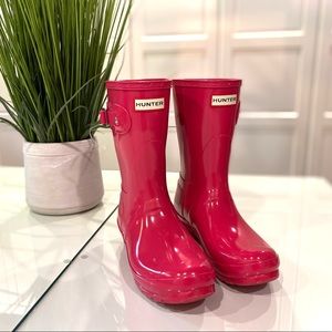 Hunter rain boots